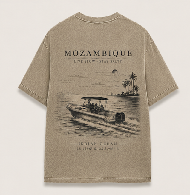 Ocean Run Tee — Sand