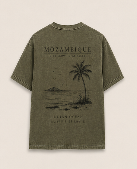 Tidal Escape Tee — Olive