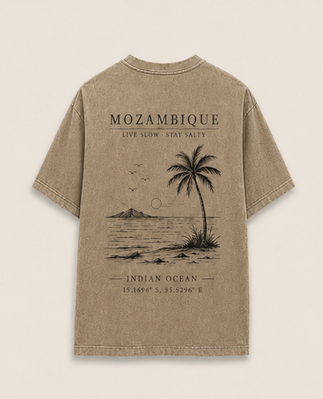 Tidal Escape Tee — Sand